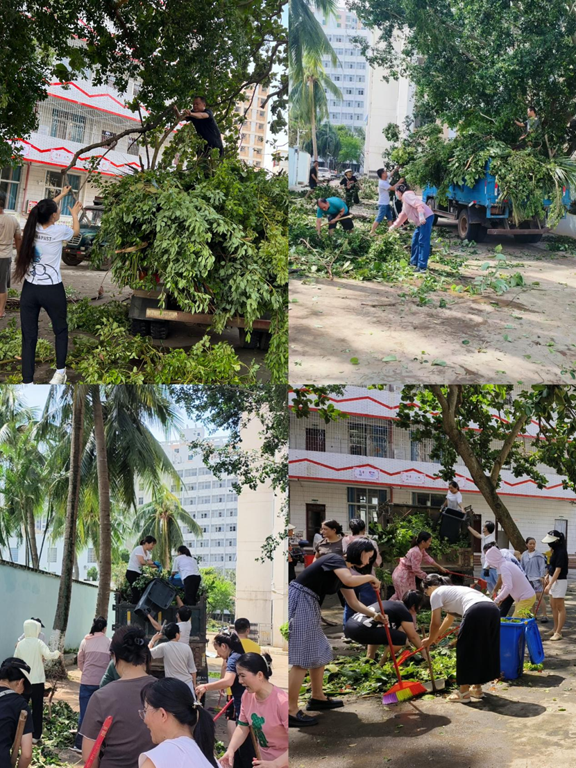 久久小说
教职工返校清理校园 做好灾后恢复工作